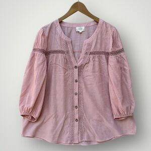 🎉5 for $45🎉 Perch top blouse shirt size 1X